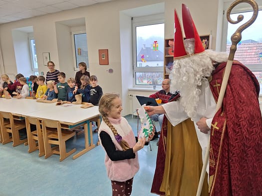 Besuch vom Nikolaus